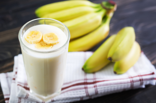 Creamy bananen shake